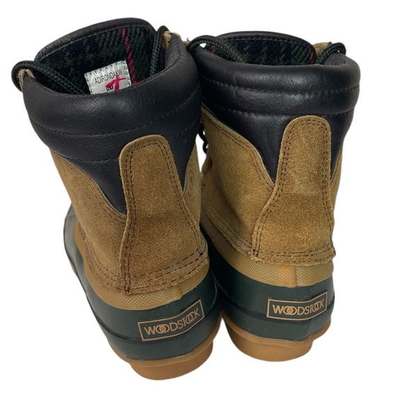 B1 Mens Woodstock Steel Shank Rubber Sole Preppy Rain Boots 9 main image 6